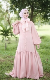 Gamis RIU.ID Viviane Dress Pink