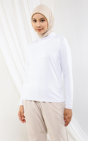 Inner Shirt Basic Manset Long Inner New