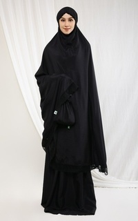 Mukena Shiva 136 -Khalsum Aulia Maxi Black