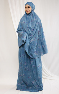 Mukena Tiara 565 Ramandara Travel Blue