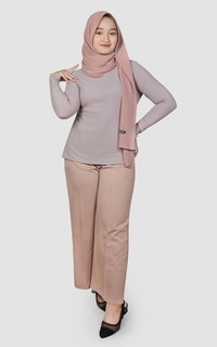 Shirt Basic Inner Turtleneck  Shirt - Mocca ZRN