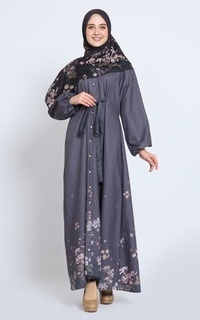 Gamis [Hessya] Kaluna Dress Series - Black