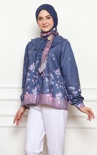 Blus [Hessya] Kaluna Top Series - Indigo