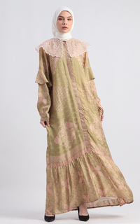 Gamis Dinara Dress Mustard