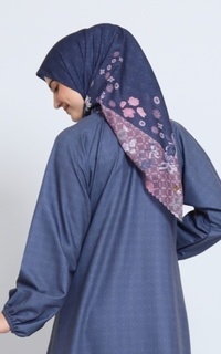 Printed Scarf [Hessya] Kaluna Scarf Series - Indigo