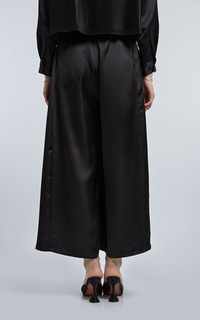 Celana Kami Hara Wide Leg Pants Plain Black