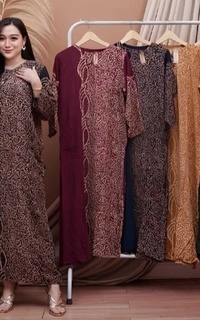 Long Dress Sisilia Dress (Motif 4)