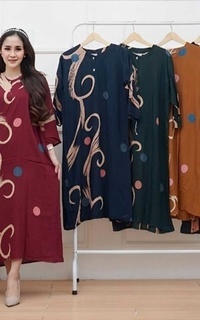 Gamis Sisilia Dress (Motif 8)