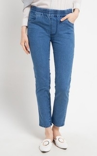 Celana Jegging Denim Snowy