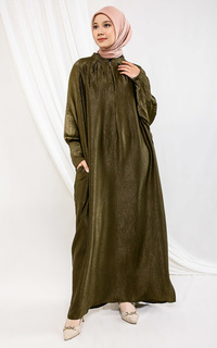 Gamis Kaftan Rayyana Army