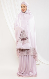 Mukena Maimoonah Luxurious Series Dusty Pink Ethnic