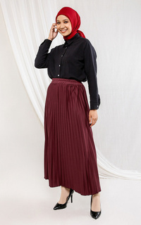 Rok Farraz Skirt Maroon