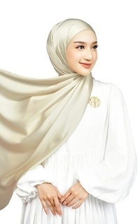 Pashmina Luxe Easy Shawl - Shell