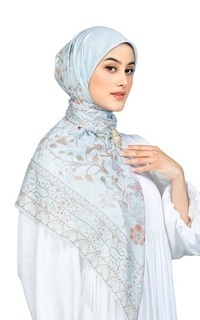 Hijab Motif Raudhah Large - Breeze