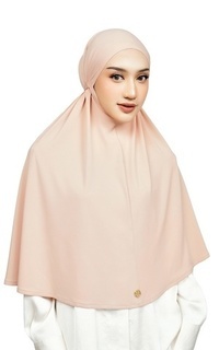 Hijab Instan Safa Easy Instant - Dusty Pink