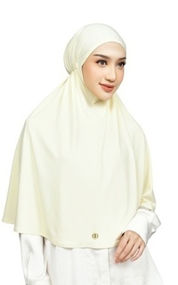 Instant Hijab Safa Easy Instant - Almond