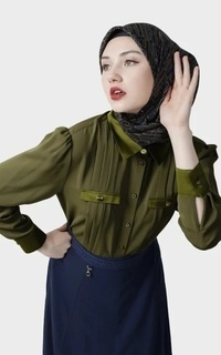 Kemeja B4450 Olive