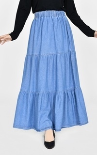 Skirt Long Skirt Denim Alba