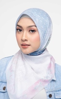Hijab Motif KINTSUGI (MIXED PINK)