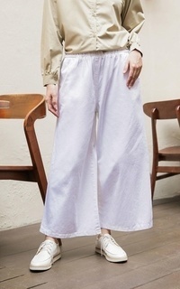 Palazzo Denim Pallazo Kelly in White White-739571