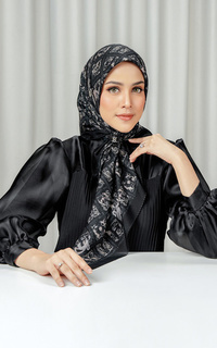 Hijab Motif Autograph 2 Voile Square - Jetsetter