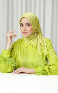 Hijab Motif Autograph 2 Voile Square - Showstopper