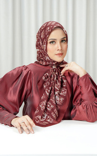 Hijab Motif Autograph 2 Voile Square - Stunner