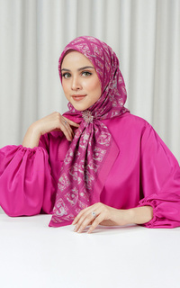 Hijab Motif Autograph 2 Voile Square - Trendsetter