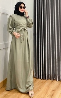 Long Dress Aisa Dress Sage