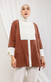 Blus Leah Blouse Terracotta