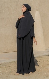 Long Dress Hasna Abaya Set