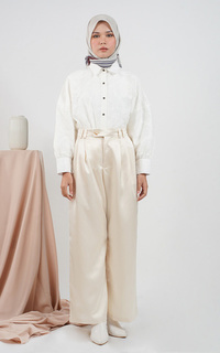 Pants Hamida Cullotes White