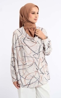 Blouse Kami Tisya Overlap Top Coco