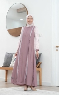 Long Dress Gamis dewasa Faakhira sarimbit