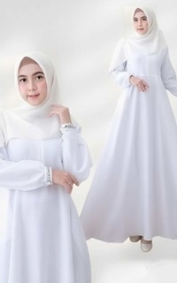 Long Dress Gamis Manasik Haji Santika