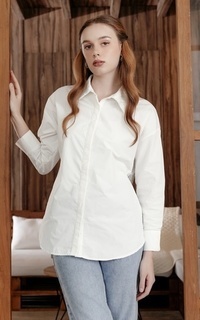 Shirt Madelyn Lace Top - Vanilla