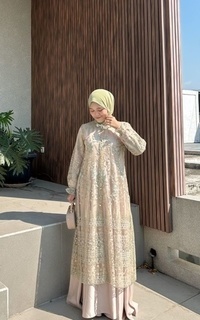 Long Dress Cynthia Dress Sage Coksu