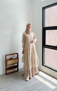 Cynthia Dress Broken White Coksu