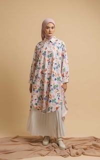 Tunic Nadjani Lycia White