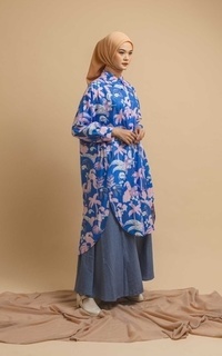 Tunik Nadjani Lycia Blue