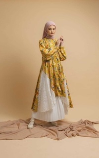 Tunik Nadjani Casia Dress Yellow
