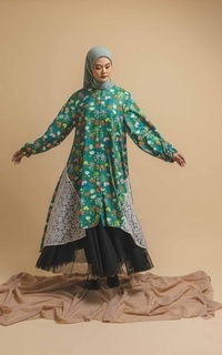 Tunic Nadjani Casia Dress Dark Green