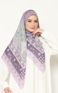Hijab Motif [Hessya] Anasera Scarf Series - Purple