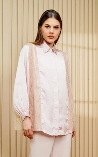 Callie Chantilly Shirt - Pink