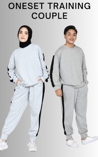 Matching Sets SETELAN Training Olahraga Couple Pria & Wanita - SET2322.CL