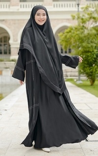 Long Dress Havina Abaya Set