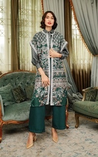 Tunic Serenity Soiree Square Outer - Emerald