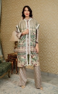 Tunik Serenity Soiree Square Outer - Nougat