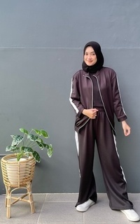 Sport Setelan Jaket Sporty Olla