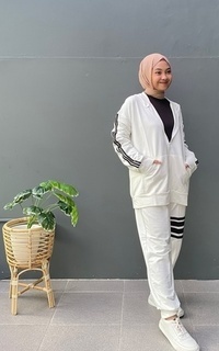 Sport Set Nabila Sporty (Oneset Jacket Jogger)